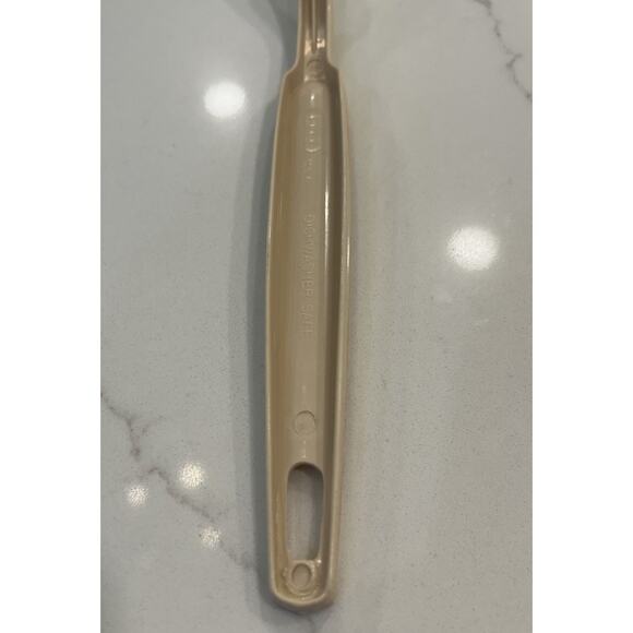 Vintage EKCO Beige Nylon 11” Meat Serving Carving Fork Made in USA Kitchen Tool - Picture 4 of 7
